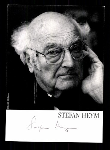 Stefan heym 1913 - heym, 1913-2001