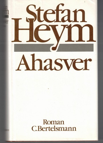 Stefan heym ahasver roman - stefan,