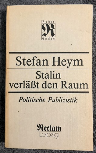 Stefan heym stalin verläßt - stefan, heym: